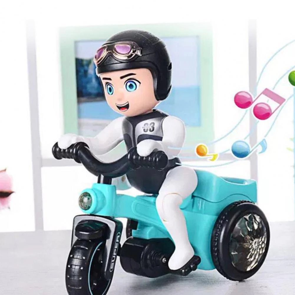 Lightning & Musical Stunt Bike Tricycle Toy – KiddieWink - Gifts They'll  Love