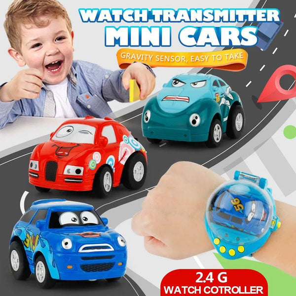Kid's Favorite Mini RC Wrist Watch Car - Pink Color - KiddieWink - Gifts They'll Love