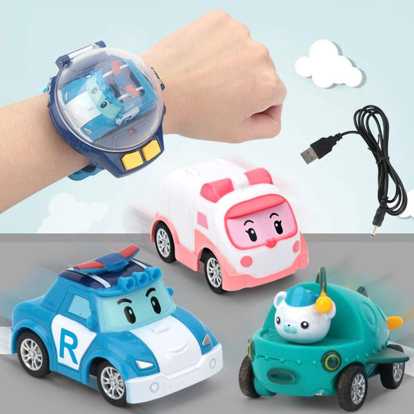 Kid's Favorite Mini RC Wrist Watch Car - Pink Color - KiddieWink - Gifts They'll Love