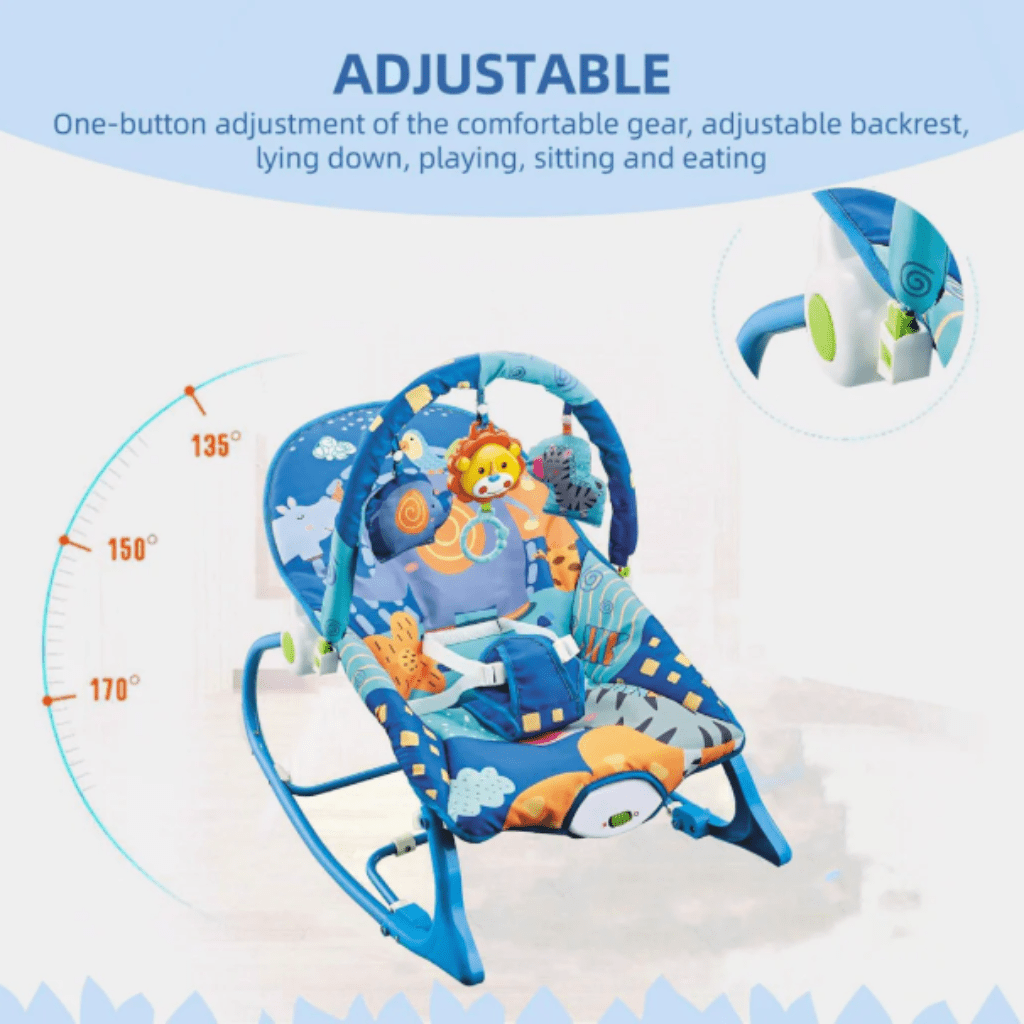 Infant - to - Toddler Soothing Bouncer Chair - KiddieWink - Gifts They'll Love