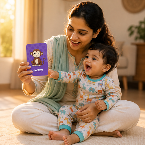 Animal Flash Cards for Toddlers — Learning Colors, Animals & Memory Games