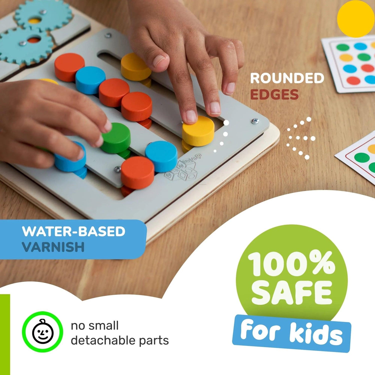 Brain Teaser Sorting Busy Board Game - KiddieWink - Gifts They'll Love