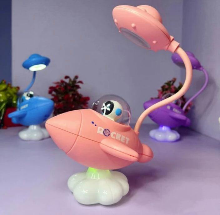 Rocket on Cloud LED Desk Lamp - KiddieWink - Gifts They'll Love