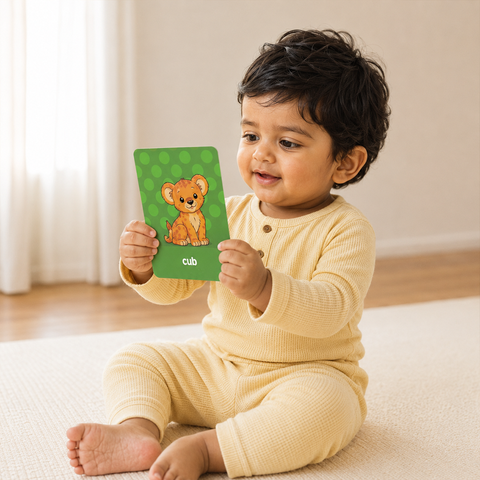 Animal Flash Cards for Toddlers — Learning Colors, Animals & Memory Games