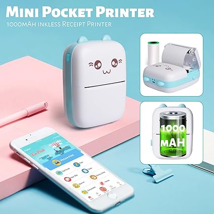 Mini Thermal Printer For Kids