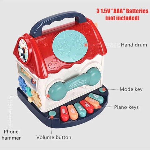 Multifunctional Cognitive House Toy for Children - KiddieWink - Gifts They'll Love