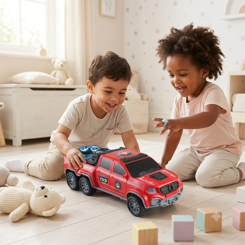 Musical 360 Degree Rotating Car For Kids