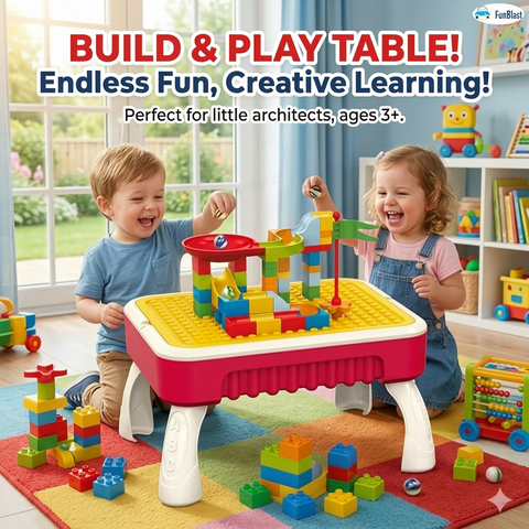 Interactive Creative Block Desk For Kids
