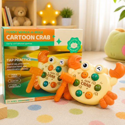Interactive Happy Little Musical Crab Whack & Play