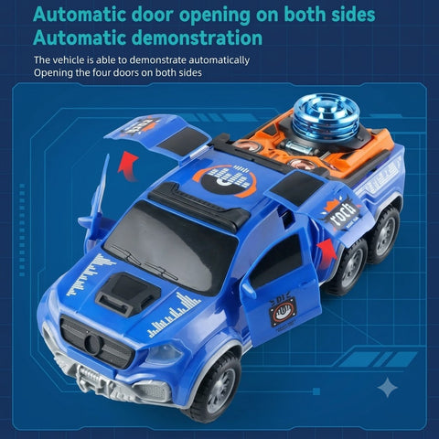 Musical 360 Degree Rotating Car For Kids