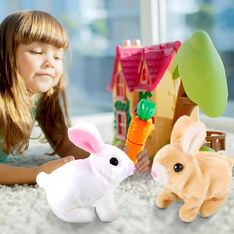 Cute Soft Flipping Rabbit With Cute Sound Effect - KiddieWink - Gifts They'll Love
