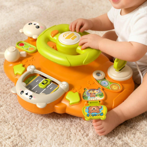 Early Education Musical Steering Wheel Toy