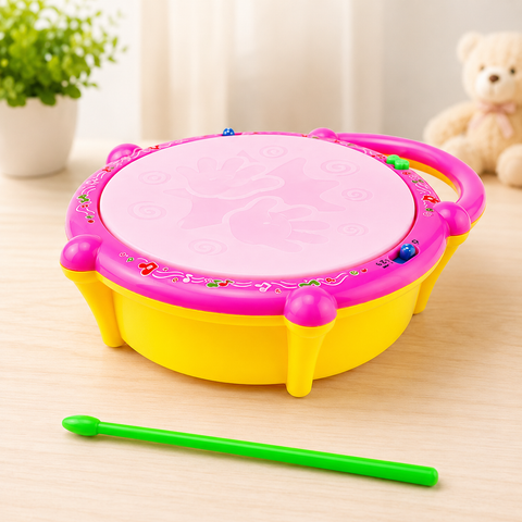 Interactive Flash Drum with Lights & Music