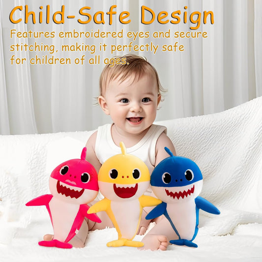 Cute Baby Shark Plush Toy For Kids