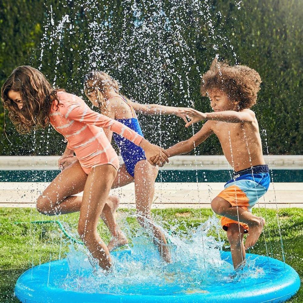 KiddieWink™ Inflatable Splash Sprinkler Mat (100cm) For Kids - KiddieWink - Gifts They'll Love