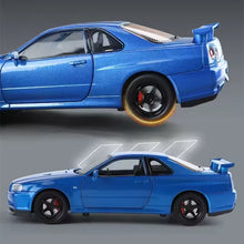 Diecast Model Nissan Skyline GTR R34 1/24