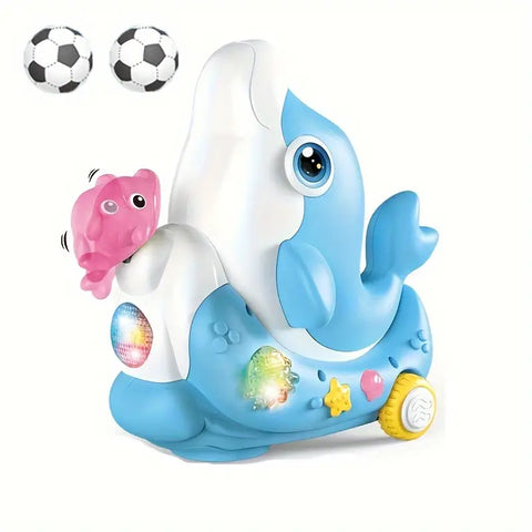 Dolphin Concert Toy with Lights, Music & Ball Balancing For Kids