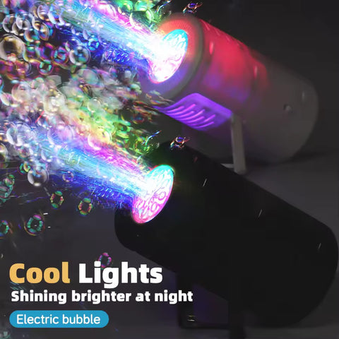 Lighting Fireworks Bubble Machine With Stand