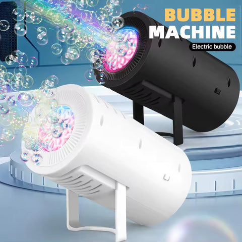 Lighting Fireworks Bubble Machine With Stand