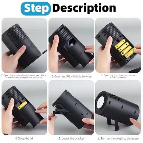 Lighting Fireworks Bubble Machine With Stand