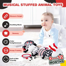 High Contrast Sensory Tummy Time Caterpillar