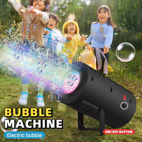 Lighting Fireworks Bubble Machine With Stand