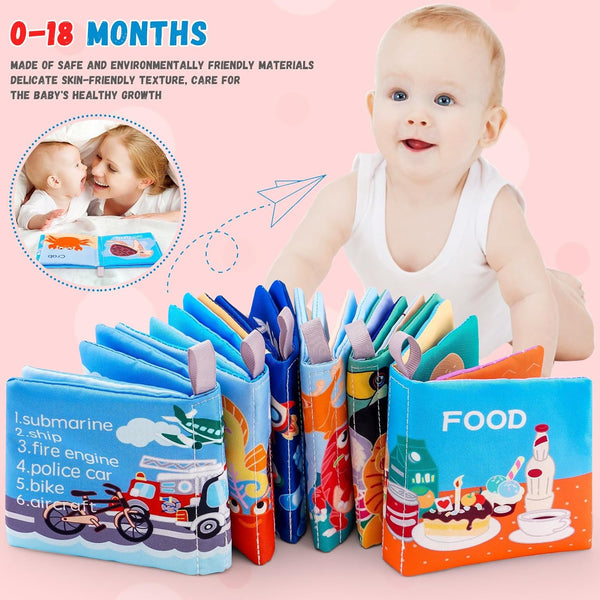 Baby Crinkle Cloth Books – Safe & Soft Learning
