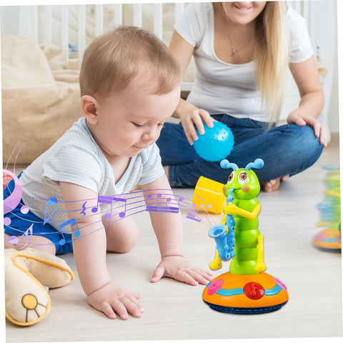 Musical Wiggle Twisty Groove Worm For Kids: