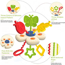 Floral Sensory Pull String Toy