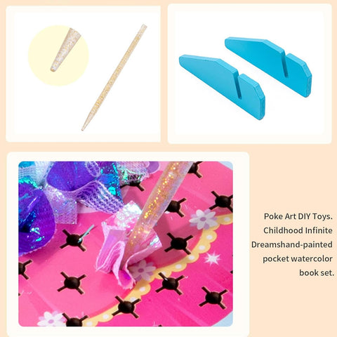3D DIY Princess Dress Up Poke Art Kit - KiddieWink - Gifts They'll Love
