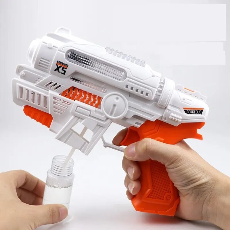 Lighting & Musical Bubble Machine Gun - KiddieWink - Gifts They'll Love