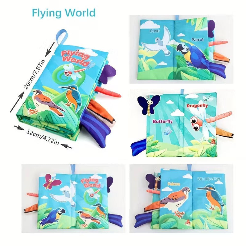 3D Animal Tail Cloth Book For Kids - KiddieWink - Gifts They'll Love