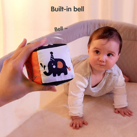 High Contrast Black And White Hanging Rattle Set