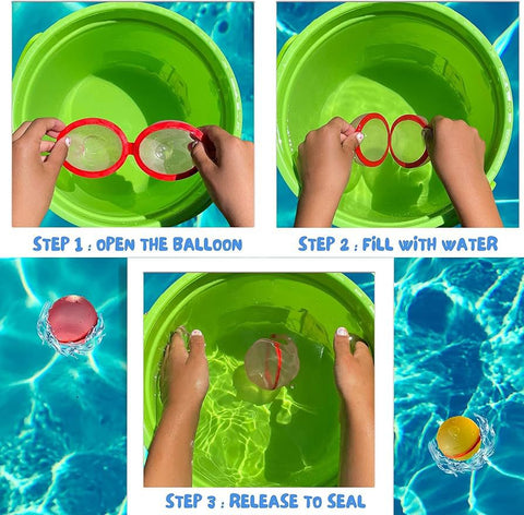 Silicon Splash Water Bombs For Summer Fun