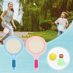 Soft Tennis Badminton Set ( 2 Rackets ) - KiddieWink - Gifts They'll Love