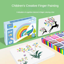 Kids Finger Painting Doodle Coloring Book