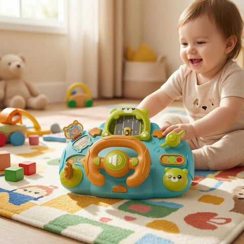 Early Education Musical Steering Wheel Toy