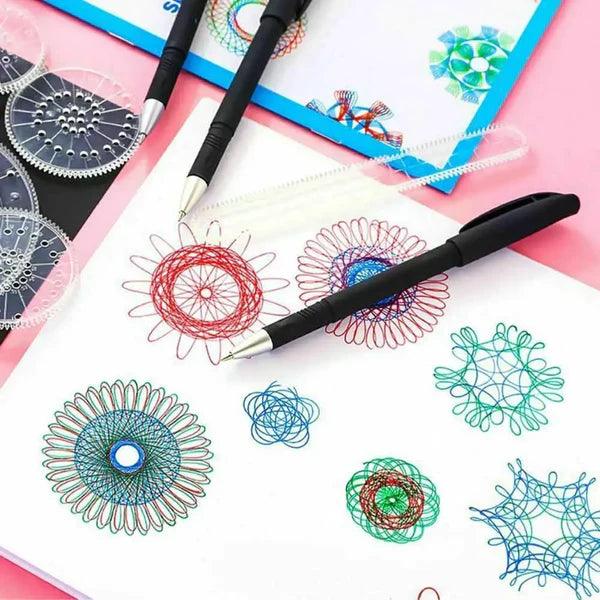 Multi - Functional Spirograph Geometric Ruler for Students - KiddieWink - Gifts They'll Love
