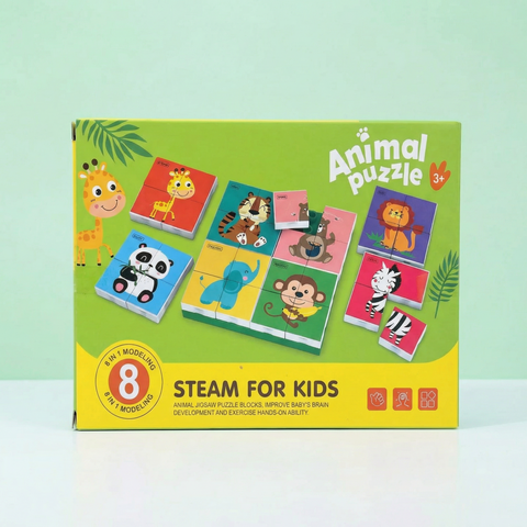 Steam Mosaic Activity Puzzles For Kids