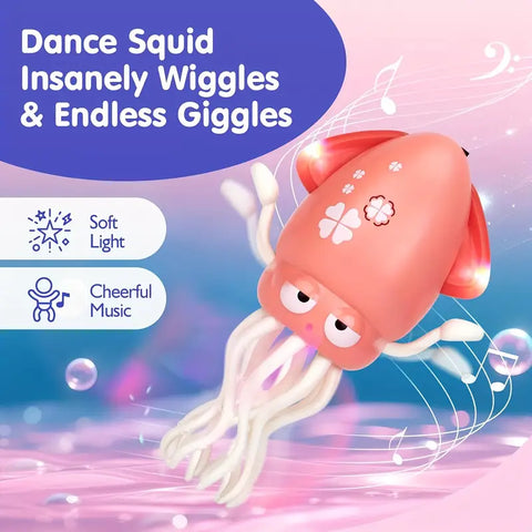 Lightning & Musical Squid Dance Toy - Chargable & Sensor