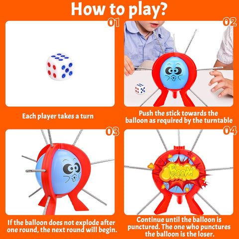 Balloon Burst Strategy Board Game - KiddieWink - Gifts They'll Love
