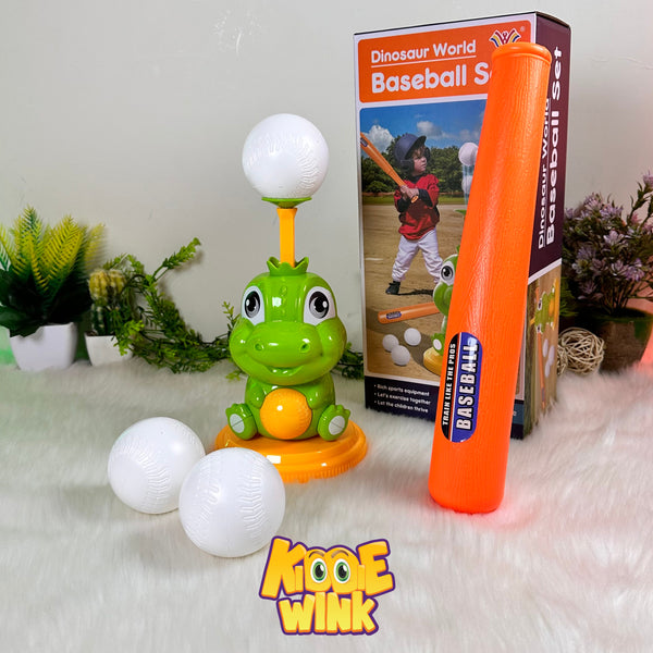 Cute Dinosaur Baseball Hitting Toy For Kids