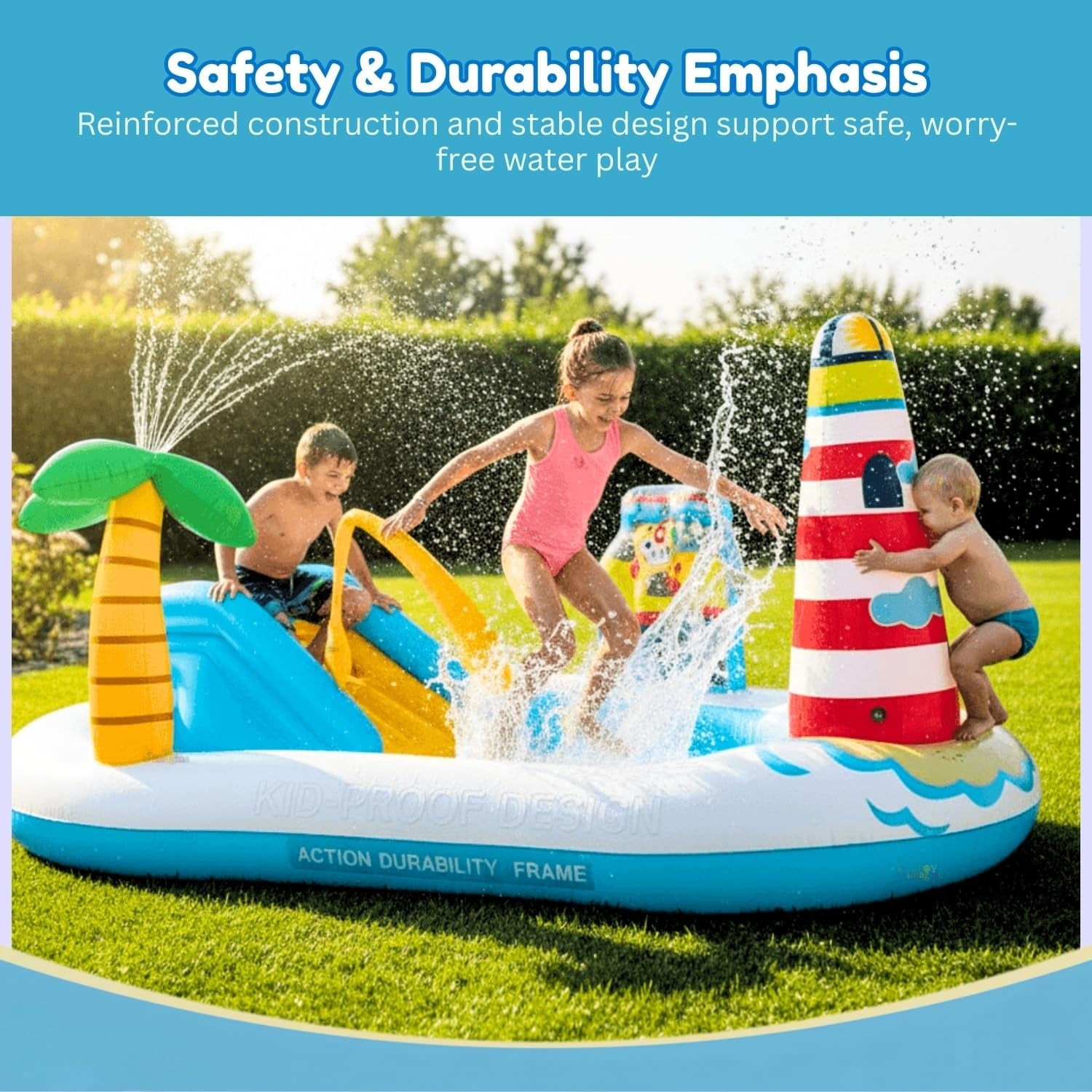 Children's Inflatable Fishing Fun Kiddie Pool – KiddieWink - Gifts They ...
