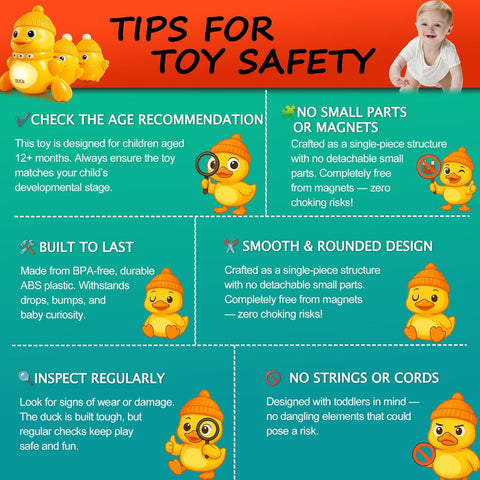 Musical Swinging Soothing & Fun Duck Toy