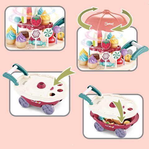 Home Icream & Candy Kiddie Cart Toy