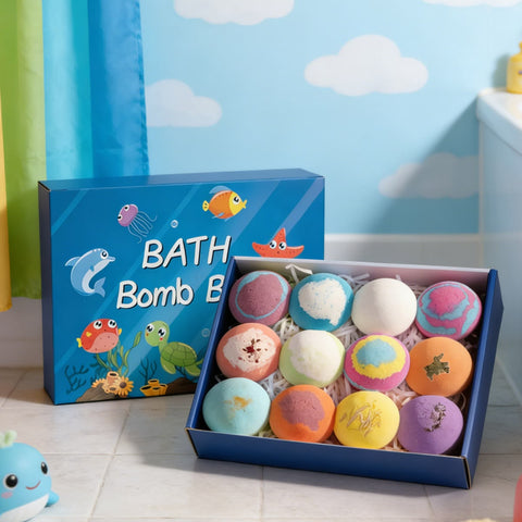 Generic Ocean Themed Bath Bomb Gift Set For Children
