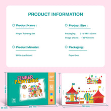Kids Finger Painting Doodle Coloring Book