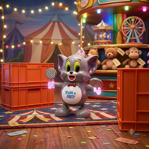 Dancing Tom Cat Musical Light-Up Toy for Kids