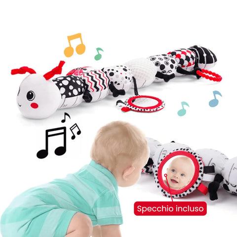 High Contrast Sensory Tummy Time Caterpillar