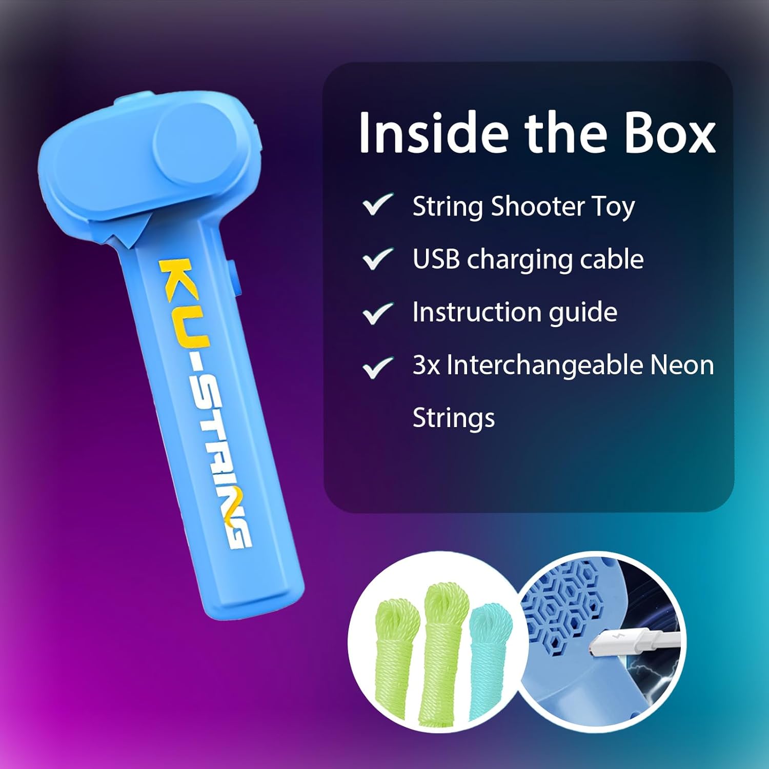Rope Launcher Lasso Fidget Toy - KiddieWink - Gifts They'll Love